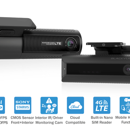 Camera Hành Trình Ô tô Cao Cấp Blackvue DR750X -2CH DMS LTE Plus